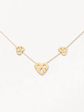 COLLIER CŒUR ENTRELACÉ
