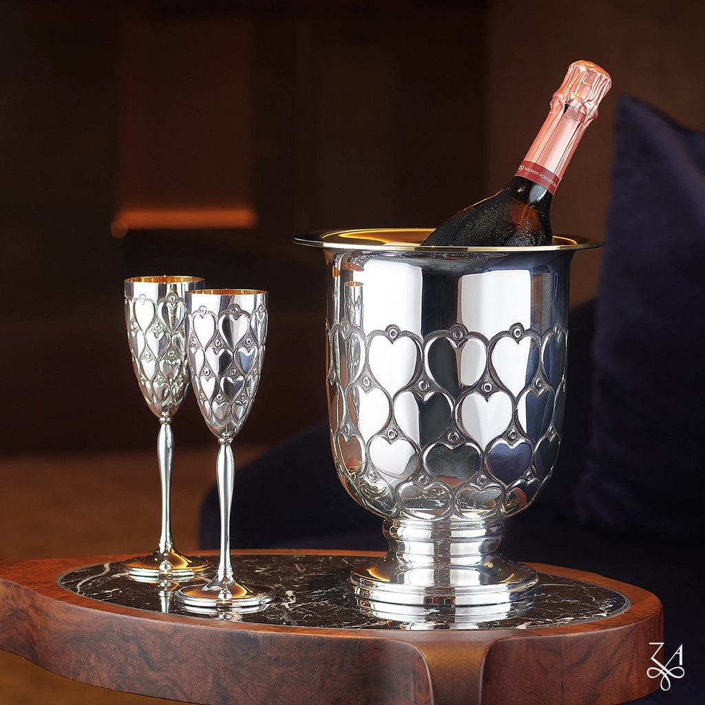 Champagnerflöte Parighi - Modell Cuori