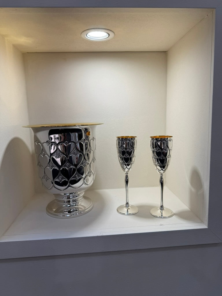 Champagnerflöte Parighi - Modell Cuori