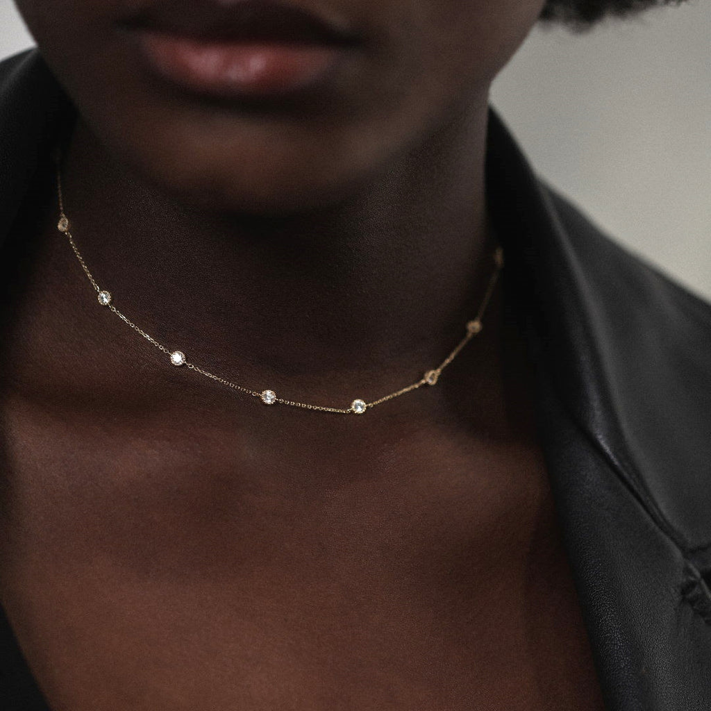 Halskette CESSI MULTI-STONES CHOKER