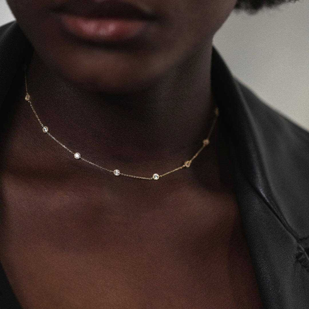 Halskette CESSI MULTI-STONES CHOKER