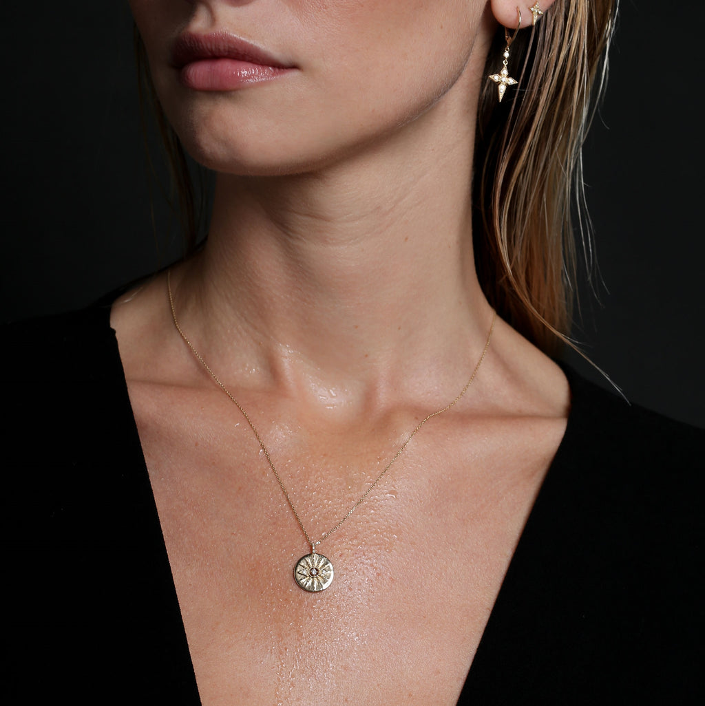 Halskette Stella Sun Medal