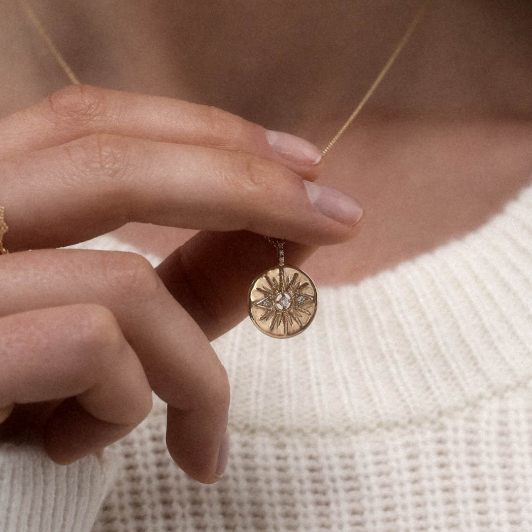 Halskette Stella Sun Medal