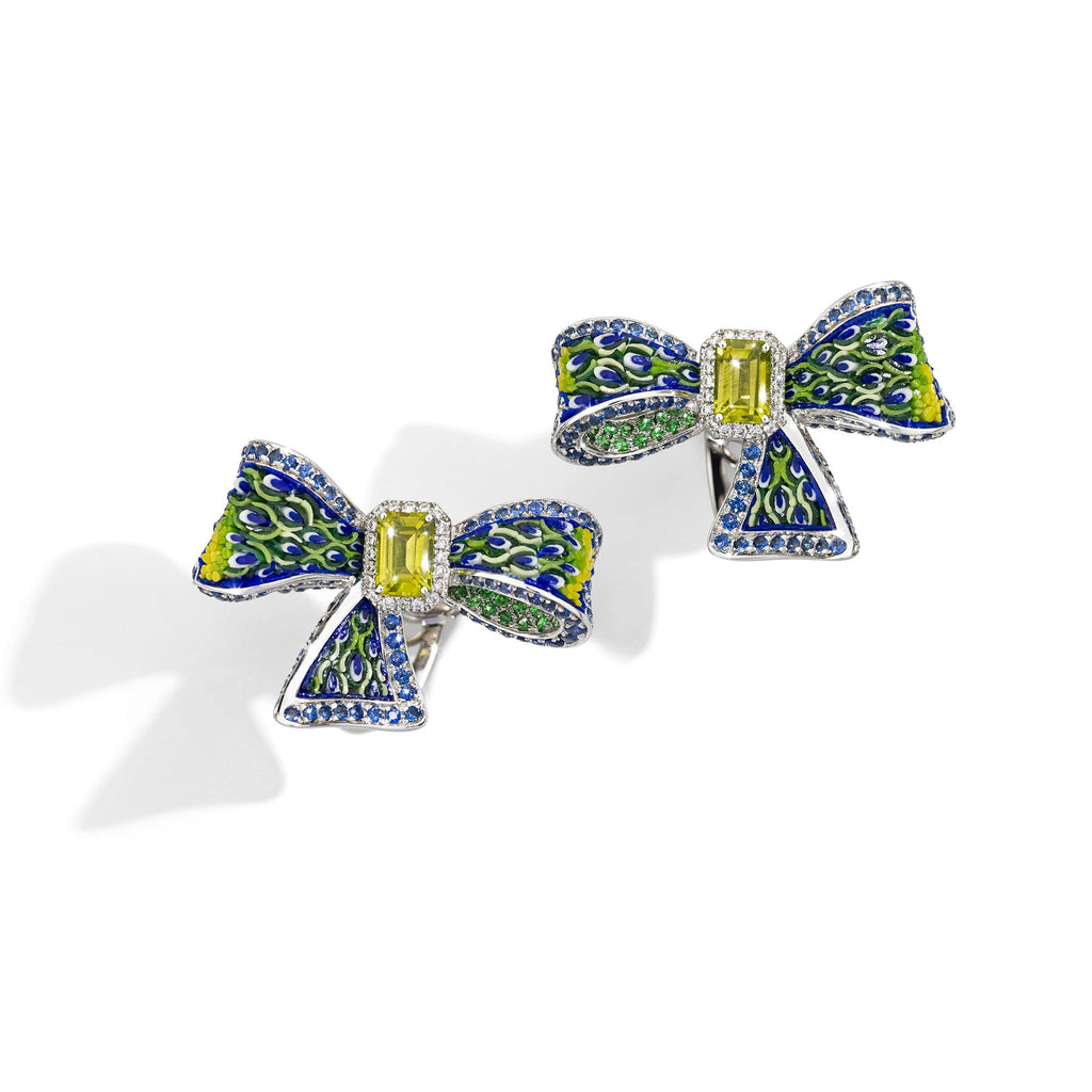 Ohrringe Green Ribbon