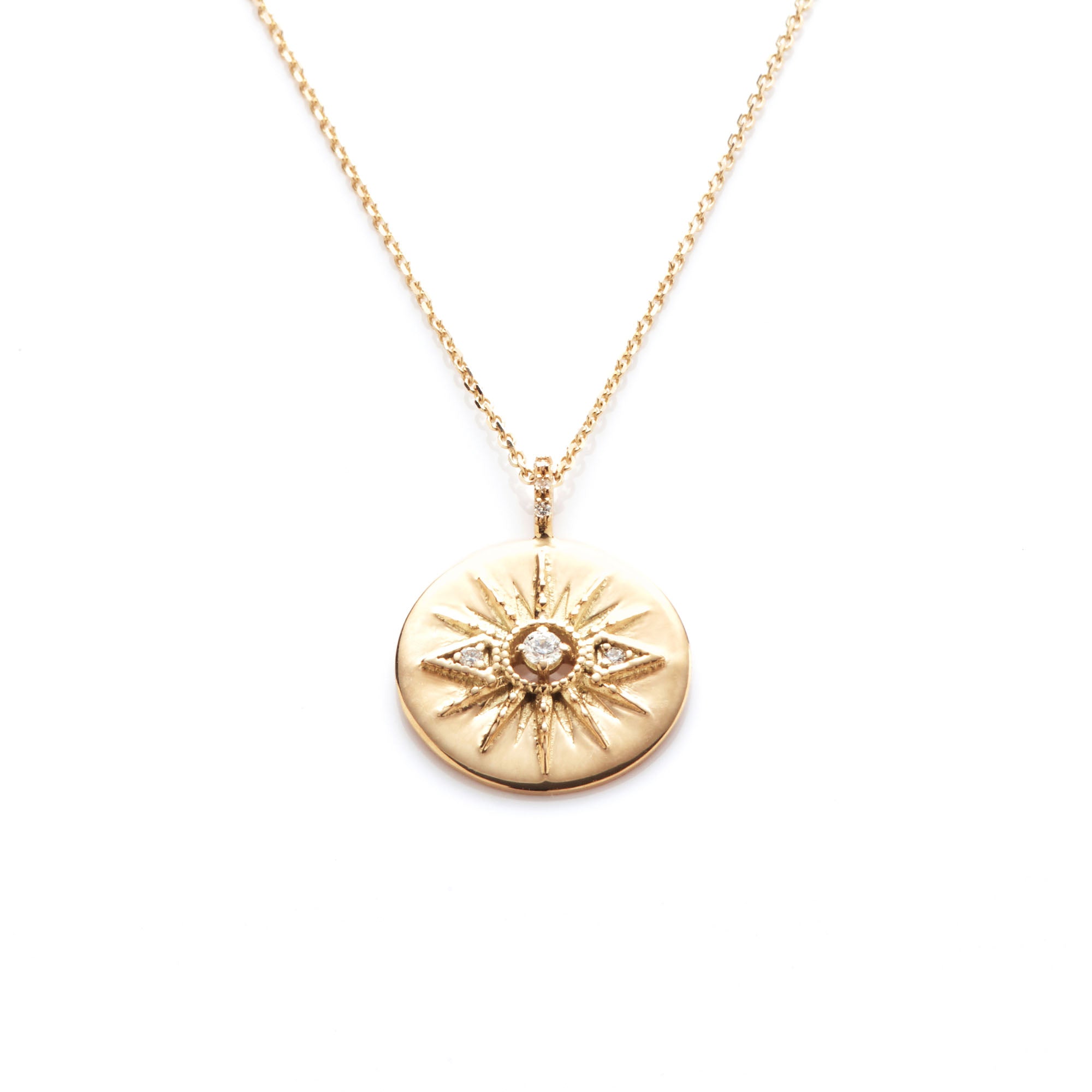 Halskette Stella Sun Medal