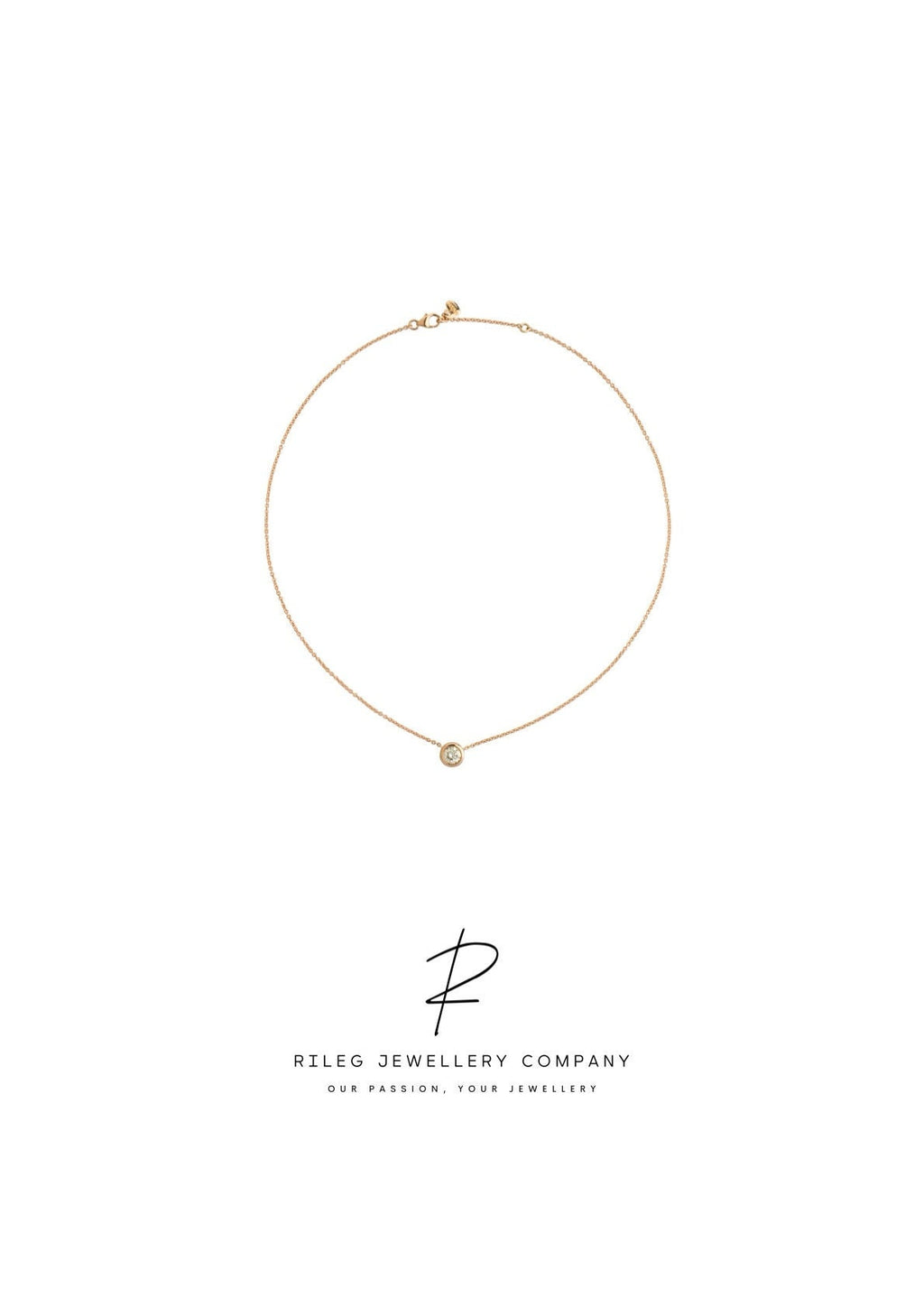 Halskette Isabella mit Diamant