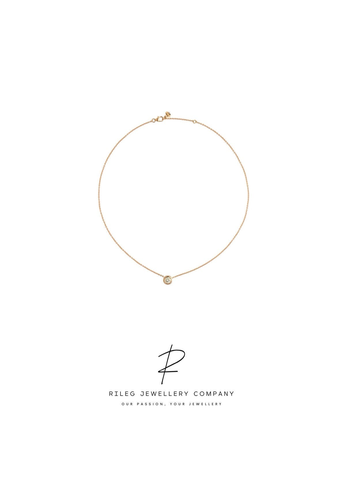 Halskette Isabella mit Diamant