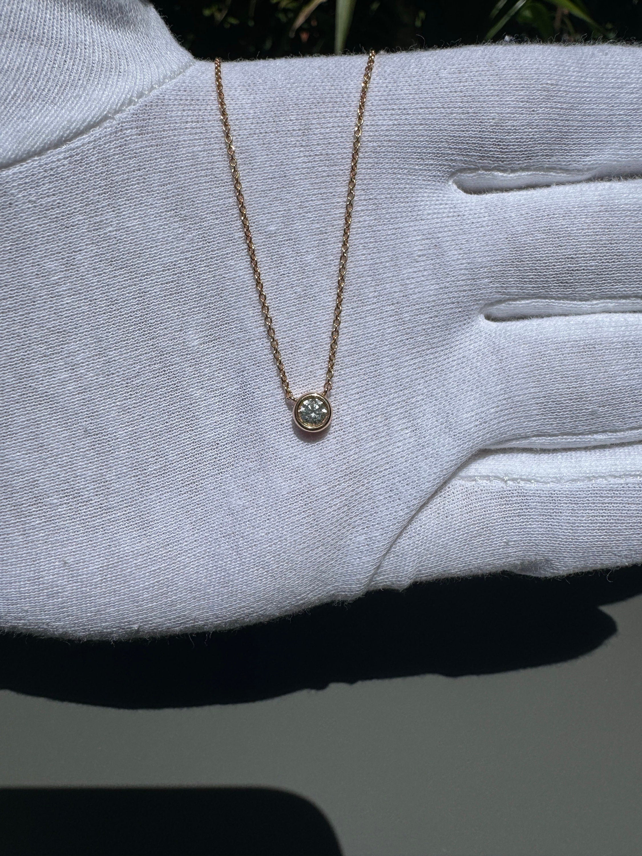 Halskette Isabella mit Diamant
