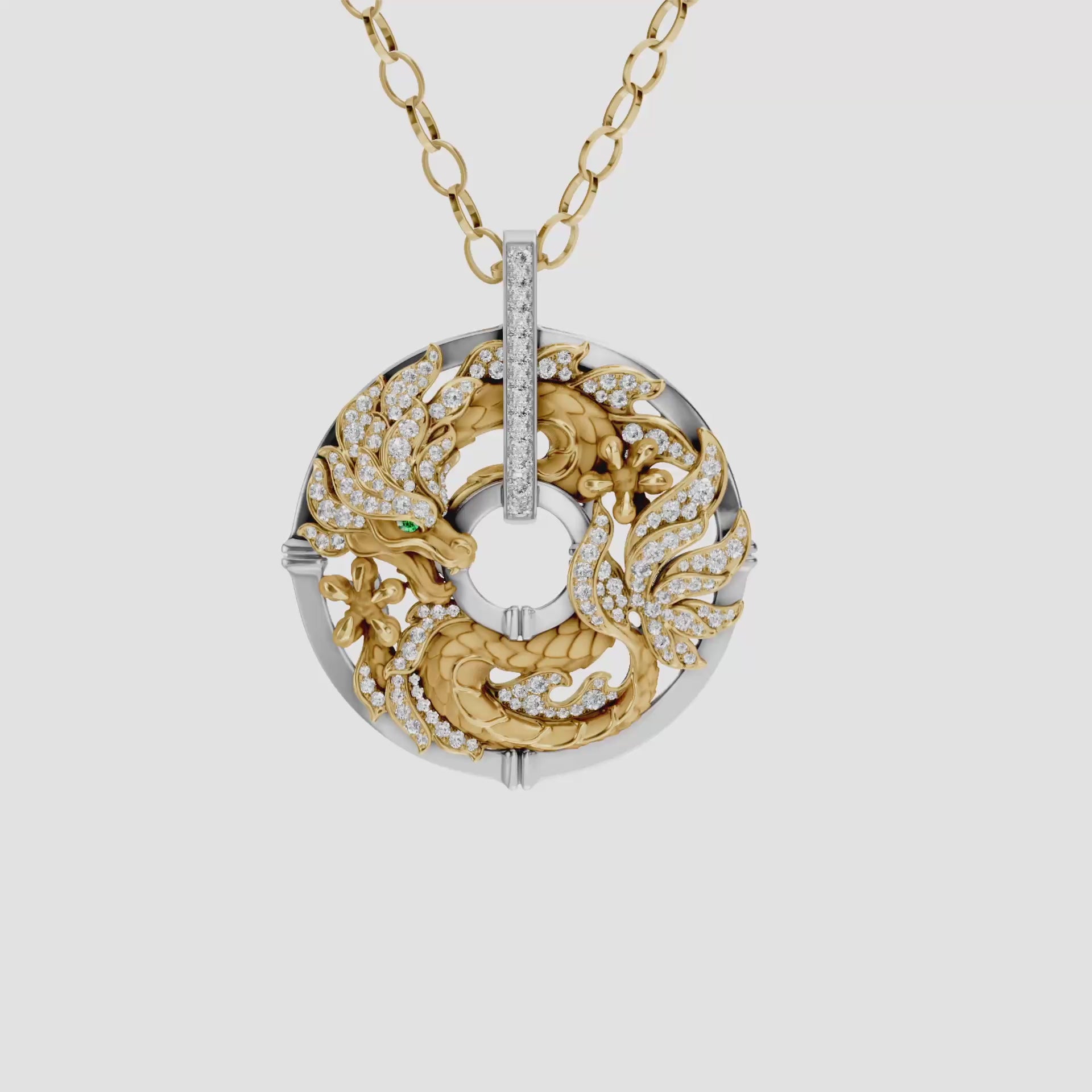 Halskette New Shanghai Maxi Pave