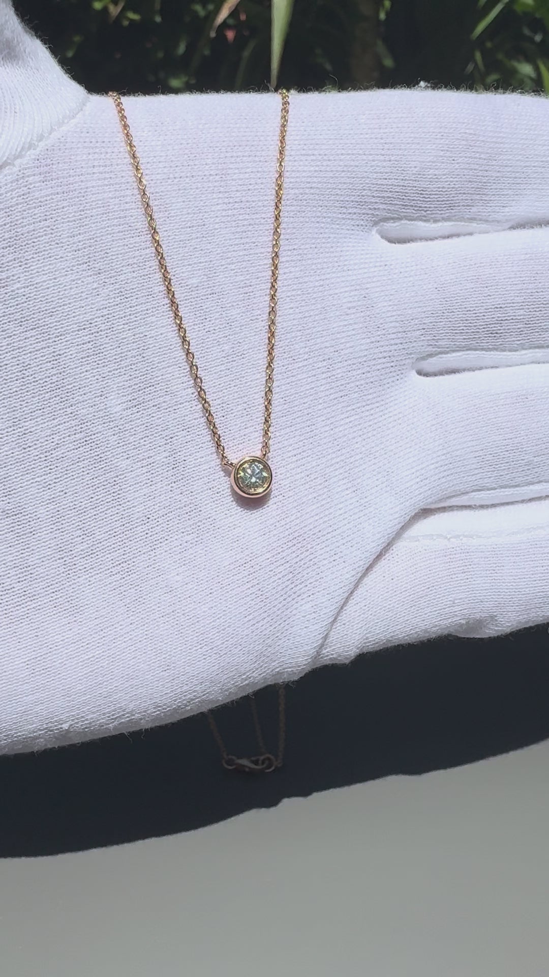 Halskette Isabella mit Diamant