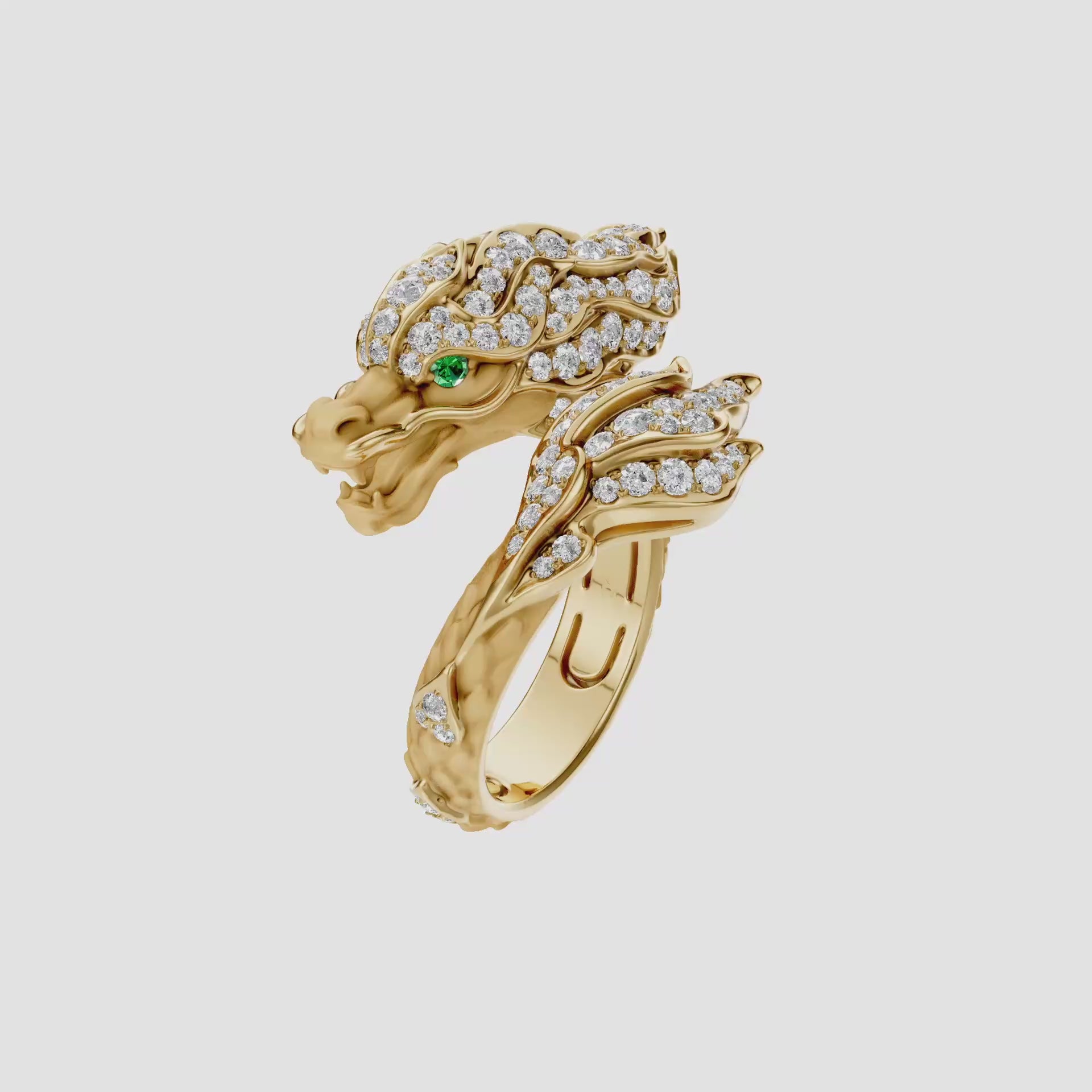 Ring New Shanghai Maxi Pave